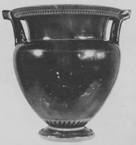 KRATER, COLUMN (ATHENIAN, BLACK-FIGURE)