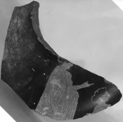 HYDRIA, FRAGMENT (ATHENIAN, RED-FIGURE)
