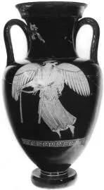 AMPHORA, NECK (ATHENIAN, RED-FIGURE)