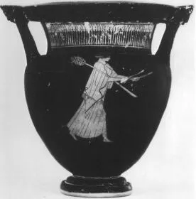 KRATER, COLUMN (ATHENIAN, RED-FIGURE)