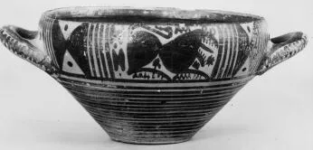 CUP (ATHENIAN GEOMETRIC, SILHOUETTE)