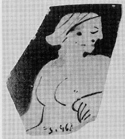 CUP, FRAGMENT (ATHENIAN, RED-FIGURE)