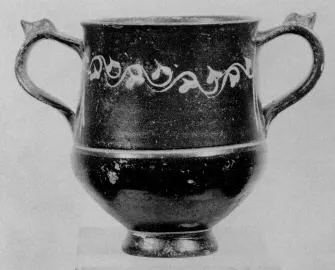 KANTHAROS (ATHENIAN, BLACK GLAZE)