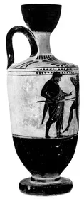 LEKYTHOS (ATHENIAN, BLACK-FIGURE)