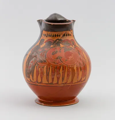 Terracotta oinochoe: chous (jug)