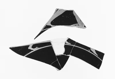 Attic Red-Figure Kylix Fragment