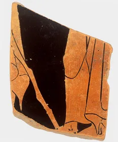 CUP, FRAGMENT (ATHENIAN, RED-FIGURE)