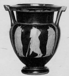 KRATER, COLUMN (ATHENIAN, RED-FIGURE)