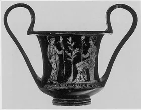 KANTHAROS (SOUTH ITALIAN, LUCANIAN, RED-FIGURE)