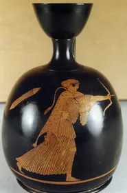 LEKYTHOS, SQUAT (ATHENIAN, RED-FIGURE)