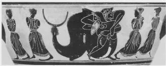 SKYPHOS (ATHENIAN, BLACK-FIGURE)