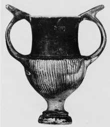 KANTHAROS (EAST GREEK, BLACK GLAZE)