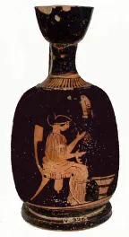 LEKYTHOS, SQUAT (ATHENIAN, RED-FIGURE)
