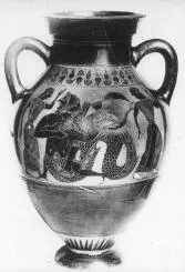 AMPHORA, BELLY, TYPE B (ATHENIAN, BLACK-FIGURE)