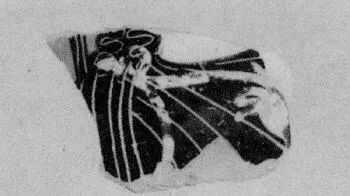 AMPHORA, PANATHENAIC PRIZE, FRAGMENT (ATHENIAN, BLACK-FIGURE)