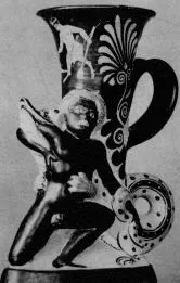 FIGURE VASE (SOUTH ITALIAN, APULIAN, RED-FIGURE)