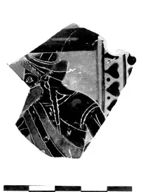 HYDRIA, FRAGMENT (ATHENIAN, BLACK-FIGURE)