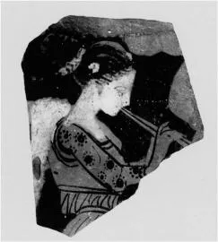 KRATER (?), FRAGMENT (ATHENIAN, RED-FIGURE)