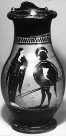 OLPE (ATHENIAN, BLACK-FIGURE)