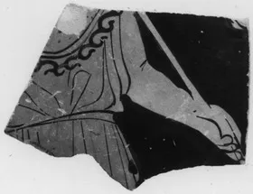 KRATER, BELL, FRAGMENT (ATHENIAN, RED-FIGURE)