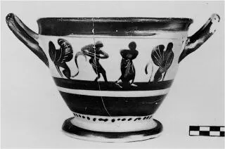 SKYPHOS (ATHENIAN, BLACK-FIGURE)