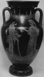 AMPHORA, BELLY, TYPE A (ATHENIAN, RED-FIGURE)