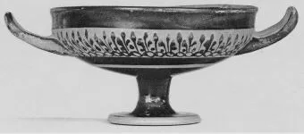 CUP, LITTLE MASTER BAND (ATHENIAN, BLACK-FIGURE)