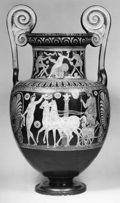 Volute Krater with Tinia (Zeus)