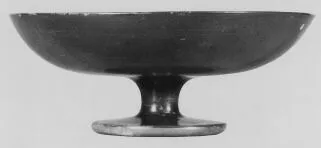 PLATE, STEMMED (SOUTH ITALIAN, LUCANIAN, RED-FIGURE)