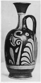 LEKYTHOS, SQUAT (ETRUSCAN, RED-FIGURE)