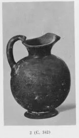 OINOCHOE (ETRUSCAN, BUCCHERO)