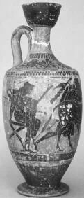 LEKYTHOS (ATHENIAN, BLACK-FIGURE)
