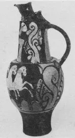 OINOCHOE (ETRUSCAN, RED-FIGURE)