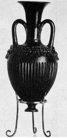 AMPHORISKOS (ATHENIAN, BLACK GLAZE)