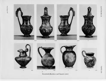 OINOCHOE (ETRUSCAN, BUCCHERO AND IMPASTO NERO)