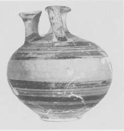 STIRRUP JAR (MYCENEAN)