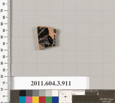 Terracotta fragment of a lekythos (oil flask)