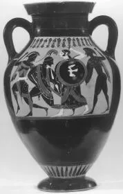 AMPHORA, BELLY, TYPE B (ATHENIAN, BLACK-FIGURE)