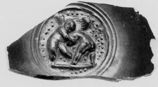 BOWL, FRAGMENT (CALENIAN, RELIEF)