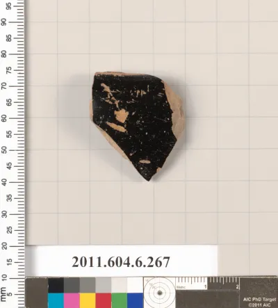 Terracotta fragment of an open shape