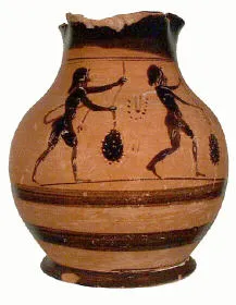 CHOUS (ATHENIAN, BLACK-FIGURE)