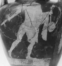 AMPHORA, NECK (ATHENIAN, RED-FIGURE)