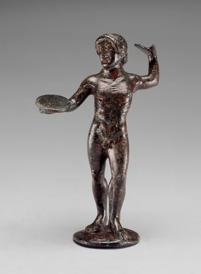 Statuette of a Diskobolos