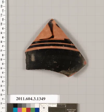 Terracotta fragment of a skyphos (deep drinking cup)