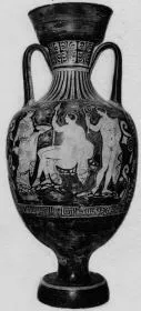 AMPHORA, PANATHENAIC SHAPE (SOUTH ITALIAN, APULIAN, RED-FIGURE)