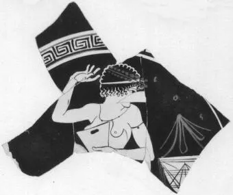 CUP, FRAGMENT (ATHENIAN, RED-FIGURE)