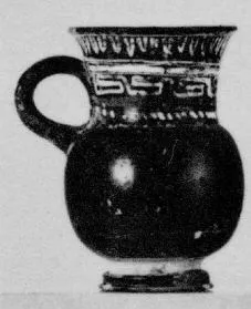 OINOCHOE (SOUTH ITALIAN, GNATHIAN, BLACK GLAZE)