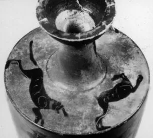 LEKYTHOS (ATHENIAN, BLACK-FIGURE)
