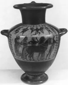 HYDRIA (ATHENIAN, BLACK-FIGURE)