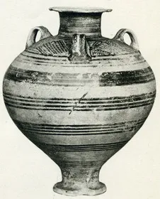 STIRRUP JAR (MYCENEAN)